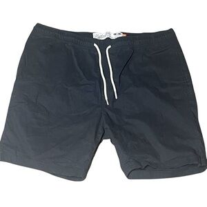 Black Huntington Beach Shorts with Drawstring stretch slim fit XL